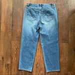 Talbots stretch jeans with rhinestone trim, size 8 Photo 1