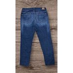 American Eagle  Skinny Jeans Women's 10 long 26 Boy Jean Dark‎ Wash Blue Denim Photo 1