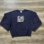 Disney Vintage  Mickey Stamp Crewneck Sweatshirt Photo 5