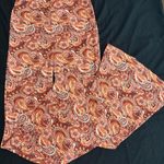 Bell Bottom Leggings Orange Size M Photo 0