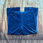 SheIn Curve Womens Pull On Velvet Flare Leg Pants Blue Size 4XL Photo 1