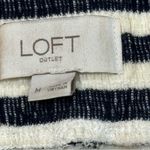 Loft Outlet set skirt and top striped blue and white Photo 5