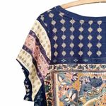 Lucky Brand Top Boho Persian Carpet Graphic Scoop Neck Tee Women’s Plus Size 1X Photo 4