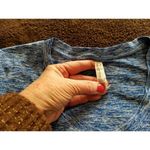 Under Armour  Top V-Neck Short Sleeve Heat Gear T-Shirt Heather Blue Women's MD/M Photo 1