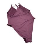Quint Soul  Lavender One Piece BHigh Hip V-Neck athing Suit Size Medium Photo 5
