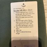 Lululemon  BNWT Scuba High-Rise Mini Skirt in the color Grey Eucalyptus 68.00MSRP Photo 6