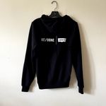 RE/DONE   Levi's Black Equal Hoodie Size S CLM Photo 3