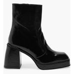 Free People Ruby Platform Bootie in Black Patent, Size EU39 | US9 New in Box Photo 13