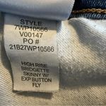 Lucky Brand  Bridgette High Rise Skinny Jeans 10/30 Button Fly Ankle Frayed Hem Photo 9