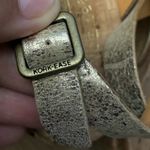 Kork-Ease  Gold Cork Wedge Leather Upper Sandals 6 Photo 2