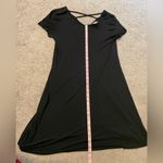 Mossimo Supply Co  | Black Short Sleeve T-Shirt Dress | Size Small Photo 8