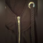 Lauren Moshi  Bull Skull Mecklace Women’s Black Hoodie Size Small Photo 10