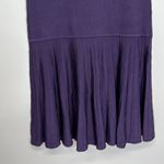 Nanette Lepore Nanette‎ Lenore Pleated Purple Midi Dress Size Large Photo 4