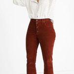 Madewell Cali Demi-Boot Jeans in Corduroy: Button-Front Edition Size 32 Photo 0