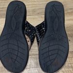 Clarks Artisan Low Wedge Sandal Black Studded Women’s Size 9 Photo 14