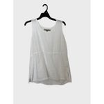 Flax  Womens S White 100% Linen Sides Slits Oversize Minimalist Lagenlook Beach Photo 1