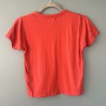 Nordstrom Back Beat Rags Women’s Extra Small Orange T-Shirt Photo 3