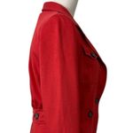 CAbi Little Red Jacket #3374 Tailored Ponte Knit Blazer Jacket Women’s Size 4 Photo 8