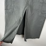 American Eagle Womens Sz 8 Y2K Grunge Punk Utility Split Front Cargo Maxi Skirt Photo 2