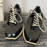 Donald Pliner  Black Lace Up Athletic JPN26 Sport Shoe 10 Photo 1