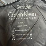 Calvin Klein  Performance PREMIUM DOWN Size Small Drama Collar Puffer Vest Jacket Photo 7