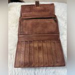 Patricia Nash  Brown Studded Leather Clutch Photo 1