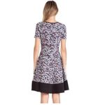 Kate Spade Pink and Black Viscose Leopard Print Dress Photo 6