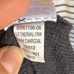 Old Navy Grey/White Stripe Pajamas with Fair Isle Pattern Size Large Photo 3