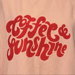 Wildfox Coffee & Sunshine Crewneck Sweatshirt Size Medium Photo 2