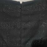 Moschino  Elegant Black Midi Dress with Silver Highlights Photo 4