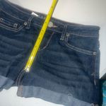 Aeropostale Shorts Womens 00 Blue Denim Jean Ultra Low Rise Mini Micro Midi Y2K Photo 6