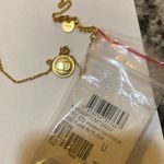 Christian Dior Dior Petit CD Necklace Gold-Finish Metal Photo 3