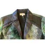 Alberto Makali sweater jacket green & black sz Med Photo 2