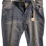 Liverpool NWT Kennedy Distressed Crop Mid Rise Jeans ECO Style 16W Photo 2