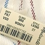 Madewell NWT  Emmett Wide-Leg Crop Pants in Stripe Button: Button Front Edition S Photo 6