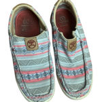 Twisted X  Hooey size 8.5 m slip on shoe loper western atec striped casual hey Photo 0