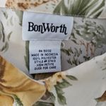 Bonworth Vintage  90s Jungle Safari Short Sleeve Button Down Size XSP Photo 4