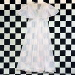 American Vintage Vintage Shadowline Pink Peignoir Robe Photo 1