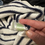 Lilly Pulitzer Petrina Sweater In Coconut Coastal Shell Stripe Size S Photo 5