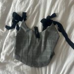 Lulus Tie Strap Crop Photo 1