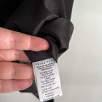 Trina Turk  Black Draped Tie Waist Sheath Dress Size 10 NWT Cocktail Work Party Photo 5