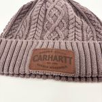 Carhartt Newark Winter Hat Henna Aran Cable Knit Beanie Gorpcore Cabin Photo 1