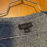 J. Jill Woman's Charcoal Grey Wearever Collection Neutral Cardigan Size Medium Gray Photo 2