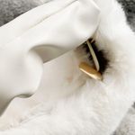 White Y2K Faux Fur Soft Two Photo 3