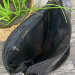 The Sak  Black Crochet Zip Top Shoulder Handbag Bag Photo 6