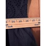 Posse Square Neckline Long Sundress w/ pockets Classic traditional eyelet Black Size XL Photo 5