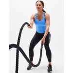 Athleta  M Interval Perforated Tank Cornflower Blue Medium Regular Photo 1