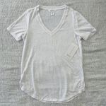 Athleta  Womens Breezy Scoop V Tee White XS NWT Photo 0
