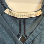 FP Beach Free People Beach Teal Faux Wrap Open Back Top large Photo 1