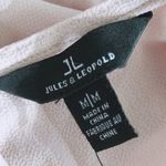 Jules & Leopold  Blouse Ruffle Flounce Top Blush Pink Size M NWT Photo 6